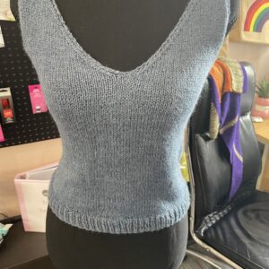 Knitted Tank Top with April Jennings