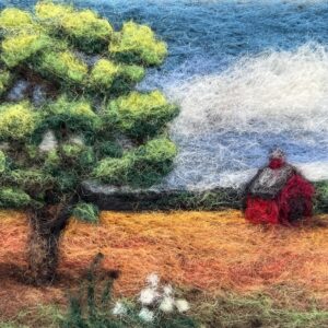 Painting with Wool - 2D Needle Felted Scenery with Tamara Smith